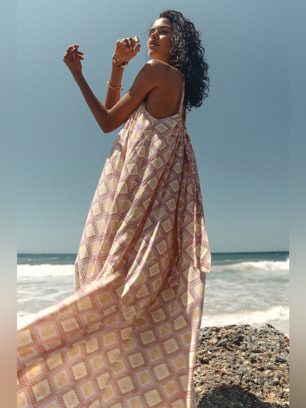 WINONA ATLANTIS MAXI DRESS xs geo print 2026